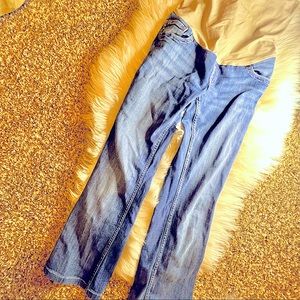 A pea in the pod bootcut maternity jeans